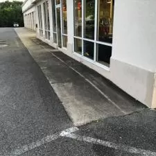 Commercial Pressure Washing at Tires Plus in Melbourne, FL 4