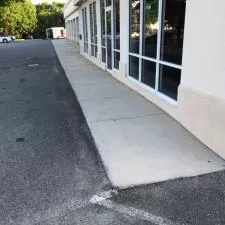 Commercial Pressure Washing at Tires Plus in Melbourne, FL 5